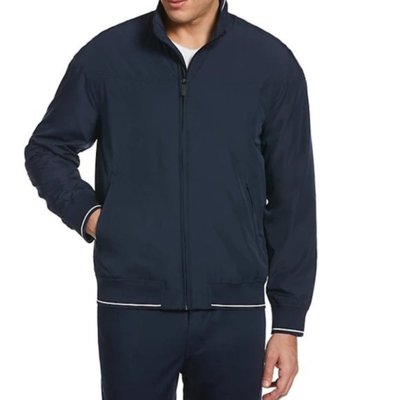 Perry Ellis Zip-Pocket Jacket - Picture 1 of 11